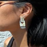 Modern earrings